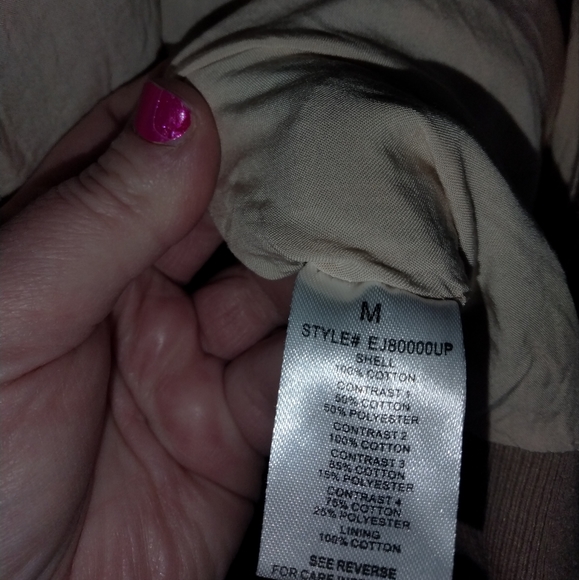 Oli & Hali boutique pieced plaid jacket NWOT size medium oversized fit unique - Picture 7 of 7